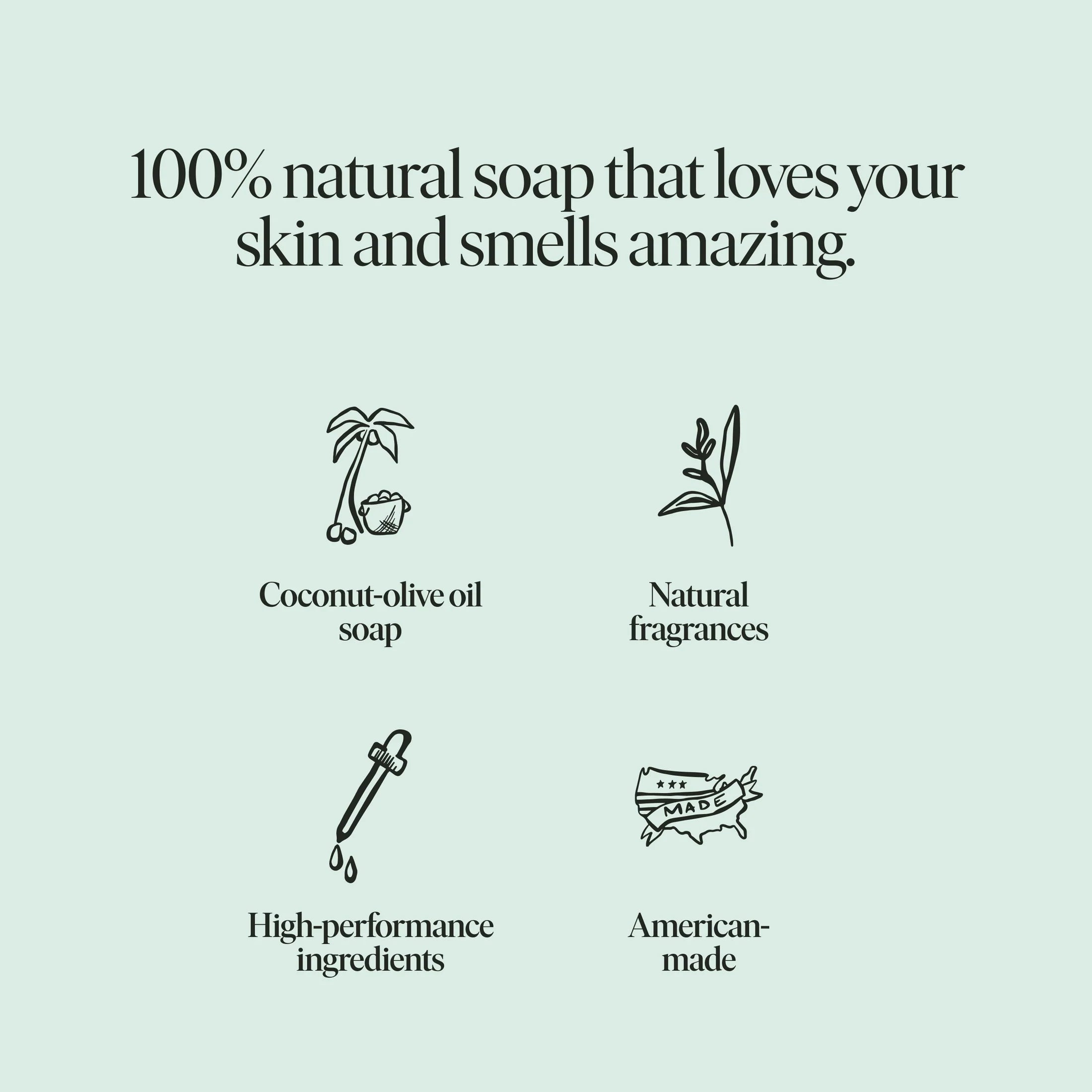 Rejuvenating Soap — Pine, Rosemary, Bergamot. 100% Natural & USA Made.